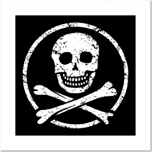 Skull & Crossbones Posters and Art